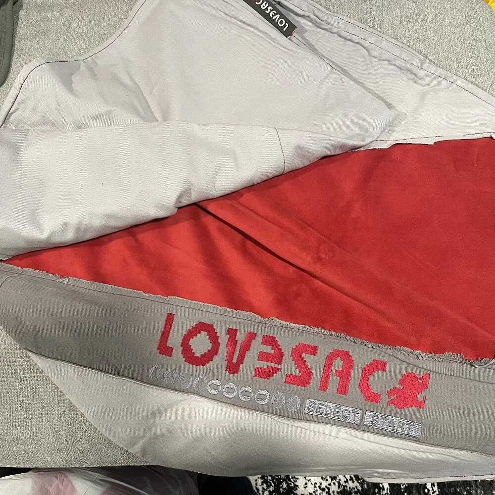NES/video-game-themed cover for Lovsac Pillowsac ~2016, barely used, pre-owned
